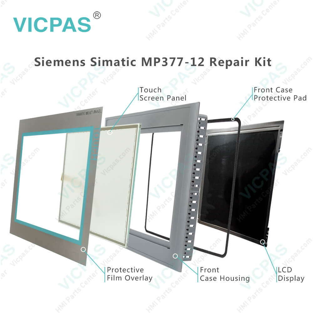 Touch Screen Glass with Film for SIEMENS SIMATIC MP377-15 6AV6644-0AB01-2AX0