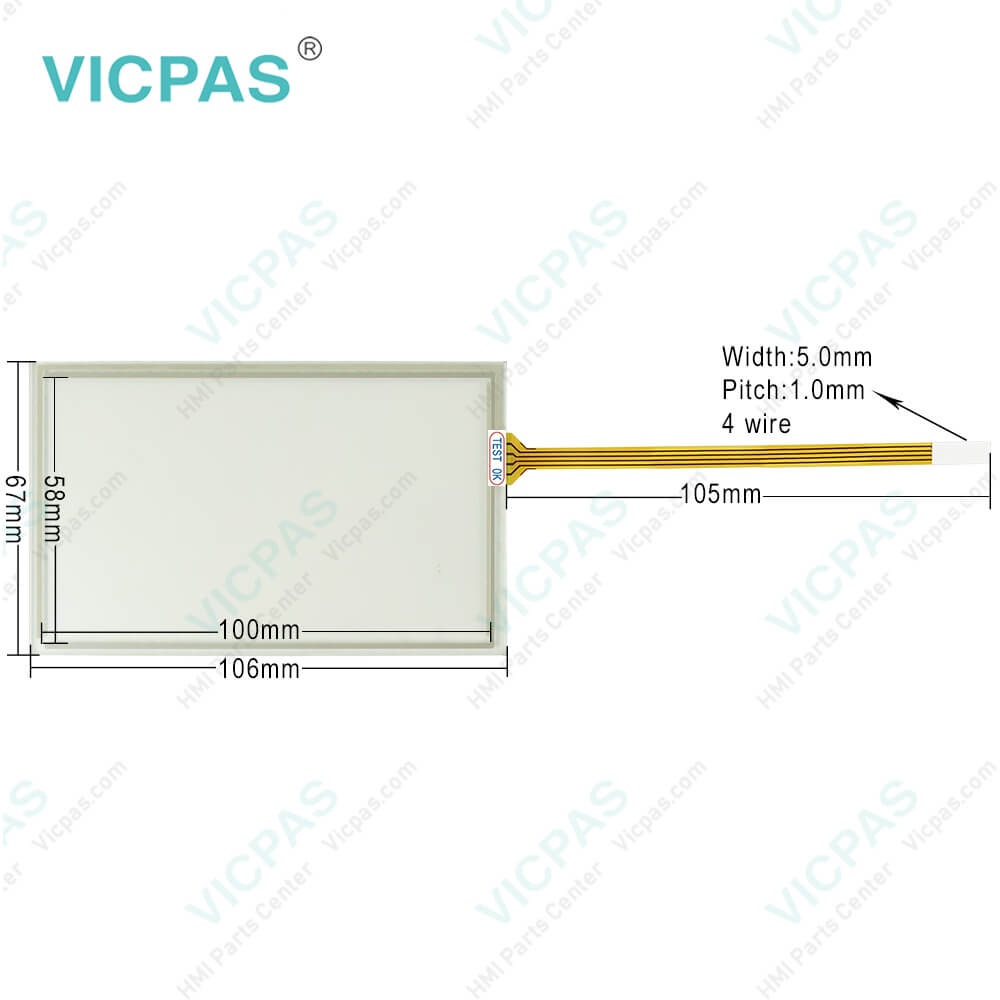 Membrane keypad & touch glass-Siemens TP177B 4''color 6AV6642-0BD01-3AX0 tp177-4 