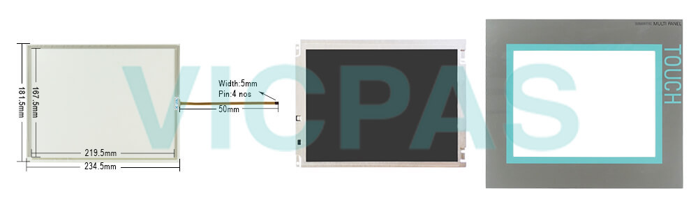 Details about  / For MP277 10/" 6AV6652-3PC01-1AA0 6AV6 652-3PC01-1AA0 Touch Screen Panel Glass