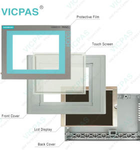 6AV6652-2JD01-2AA1 Siemens MP177 6" Touch Panel  Overlay