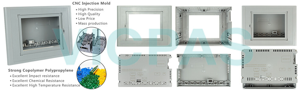 6AV6652-2JC01-2AA0 Siemens SIMATIC MP 177 6" Touch Multi Pane Touchscreen Panel Glass Overlay LCD display Plastic Case Repair Replacement