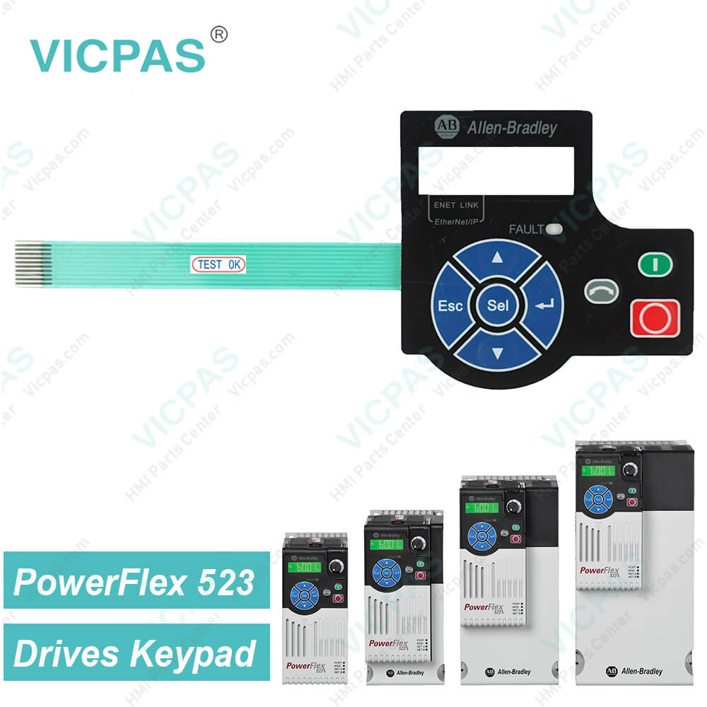 AB PowerFlex 523 AC Drivers Keypad for Repair | Allen Bradley