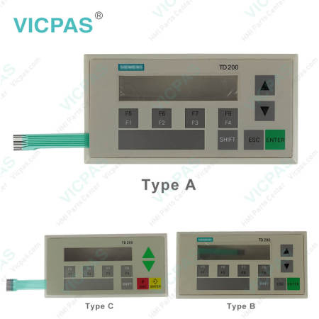 6ES7272-1AA10-0YA1 Siemens TD200C Membrane Switch Plastic