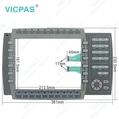 Membrane keypad for Beijer HMI EXTER K100 Replacement