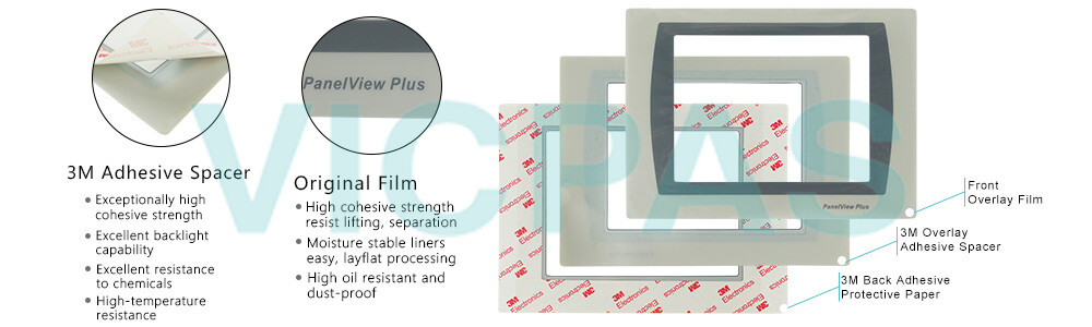 2711P-T7C22A9P Panelview Plus 7 Touch Screen Panel Repair Replacement