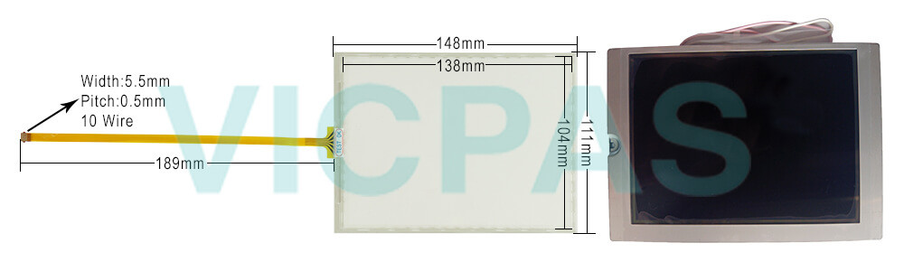 2711P-T7C22A9P Panelview Plus 7 Protective Films Overlay Repair Replacement