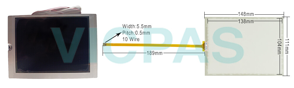 2711P-T7C22D9P-B Panelview Plus 7 Touch Screen Panel Repair Replacement