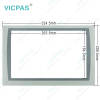 2711P-T12W22A9P-B Panelview Plus 7 Touch Screen Panel