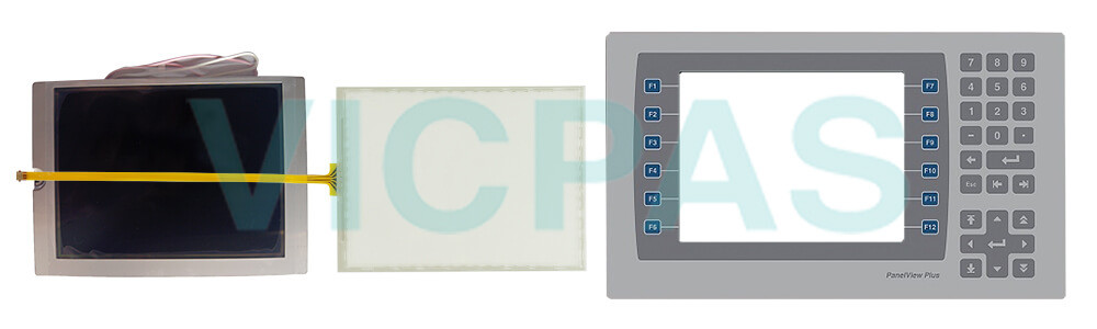 2711P-B7C22D9P-A Panelview Plus 7 Keypad Membrane Touch Screen Panel Repair Replacement