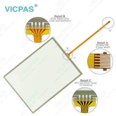 2711P-B10C22A9P-A Panelview Plus 7 Touch Screen Panel