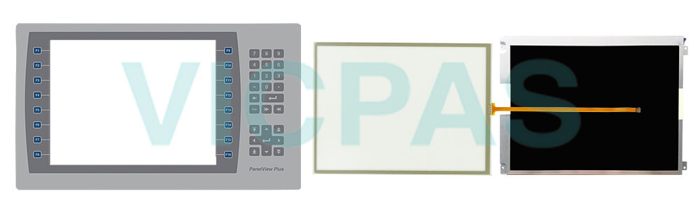 2711P-B10C22D9P-B Panelview Plus 7 Touch Screen Panel Operator Keyboard LCD Display Repair Replacement
