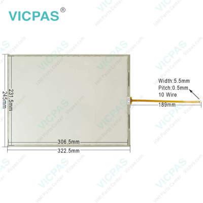 2711P-B15C22A9P Panelview Plus 7 Touch Screen Panel