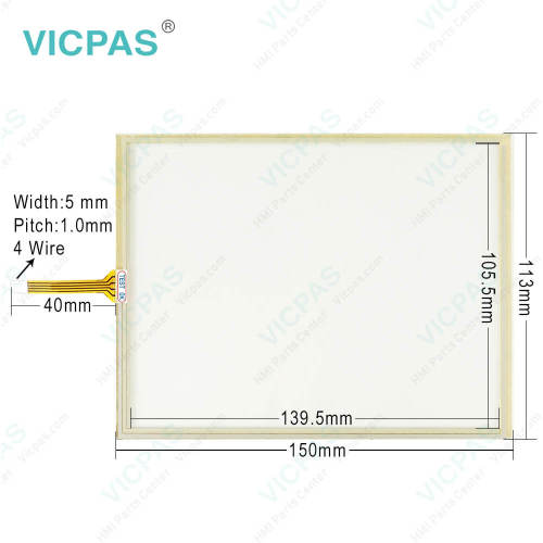 2711P-T7C21D8S-A Panelview Plus 7 Touch Screen Glass