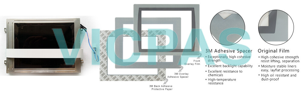 2711P-T6C21D8S-A Panelview Plus 7 Touchscreen Protective Films Overlay LCD Display Repair Replacement