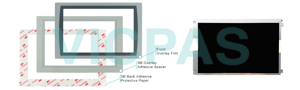 2711P-T9W21D8S Panelview Plus 7 Touch Screen Panel Protective Film LCD Display Repair Replacement