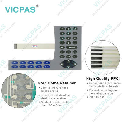 2711P-B6C20A Touch Screen Panel Membrane Keypad