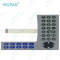 2711P-K6C3D PanelView Plus 600 Membrane Keyboard Keypad