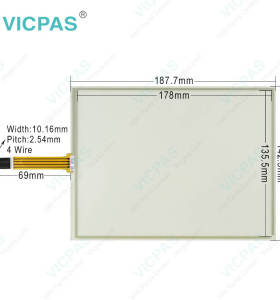 AMT10165 AMT 10165 AMT-10165 HMI Touch Panel Glass