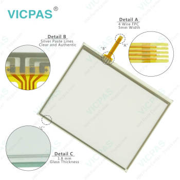 XV-102-D0-57TVR-10 Touch Screen Glass Panel