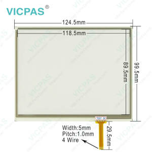 XVH-330-57BAS-1-10 139866 Eaton Touch Screen Glass Panel