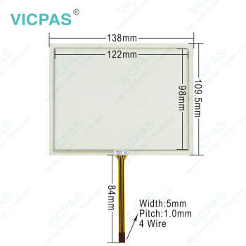 XV-230-57MPN-1-10 Touch Panel Screen Glass