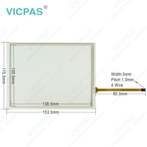 XVM-450-65TVB-1-11 Touch Screen Panel Glass