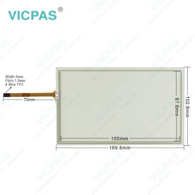 AB Panelview 800 2711R-T7T Touchscreen Panel Repair