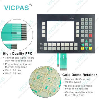 6ES7626-1AG02-0AE3 Siemens SIMATIC C7-626 Membrane Keypad