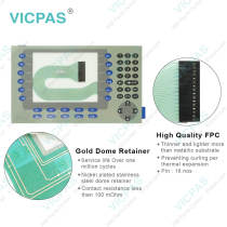 2711P-B7C10D6 HMI Panel Glass Switch Membrane LCD HMI Case