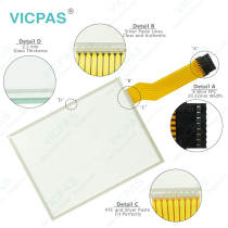 2711P-B7C4B2 Touch Screen Panel Membrane Keypad Repair
