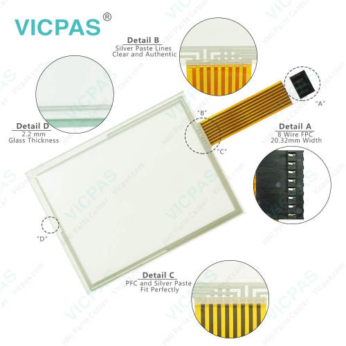 2711P-T7C4A1 PanelView Plus 700 Touch Screen Protective film