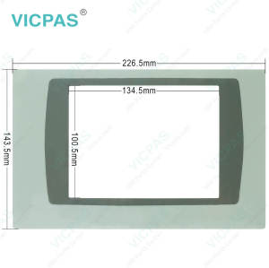 2711P-T7C10D6 Touch Panel Front Overlay LCD Screen Plastic Cover Body