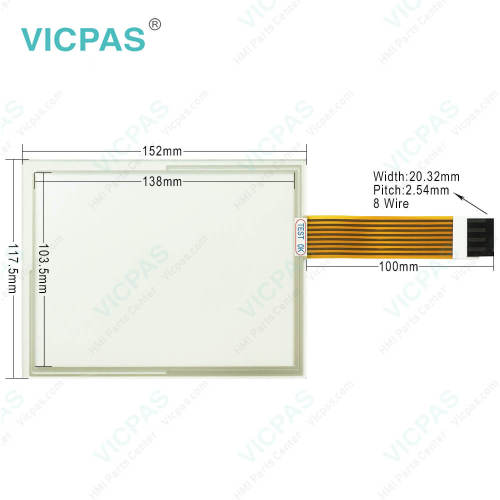 2711P-T7C6D7 PanelView Plus 700 Touch Screen Protective film