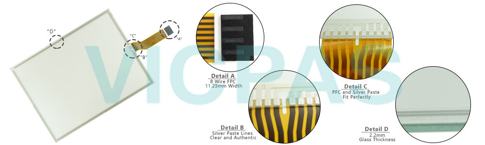 2711P-RDB12CK PanelView Plus Touch Screen Panel Glass Membrane Keypad Switch Repair Replacement 2711P-RDB12CK PanelView Plus Touch Screen Panel Glass Membrane Keypad Switch Repair Replacement