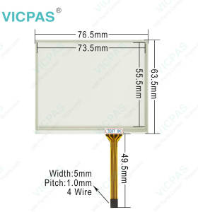 XV-102-B4-35TQR-10-PLC Touch Screen Glass Panel