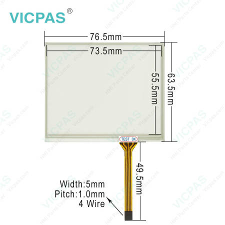 XV-102-B3-35TQR-10 Touch Screen Glass Panel
