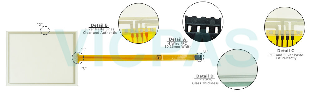 Power Panel 65 Protective Film Touchscreen Glass