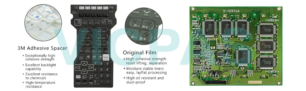 Motoman JZNC-XPP40E-1 YASKAWA JZNC-XPP40E-2 Teach Pendant Parts, touchscreen, membrane keypad, LCD display, and protective case shell for repair replacement Motoman JZNC-XPP40E-1 YASKAWA JZNC-XPP40E-2 Teach Pendant Parts, touchscreen, membrane keypad, LCD display, and protective case shell for repair replacement