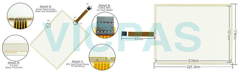 AMT28200 AMT-28200 Touch Screen Panel Replacement