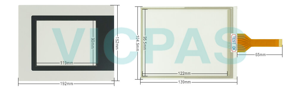 T0 Details about   For B&R 4PP220.0571-A5 Rev T0 Touch Screen Panel Glass 4PP220-0571-A5 Rev 