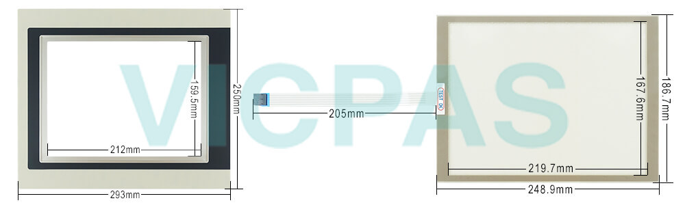 Power Panel 300 Protective Film Touchscreen Glass