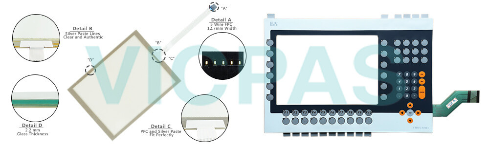 Power Panel 400 4PP452.1043-75 Touch Screen Panel Keypad Membrane