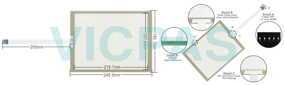 Power Panel 400 4PP420.1043-B5 Protective Film Touchscreen Glass