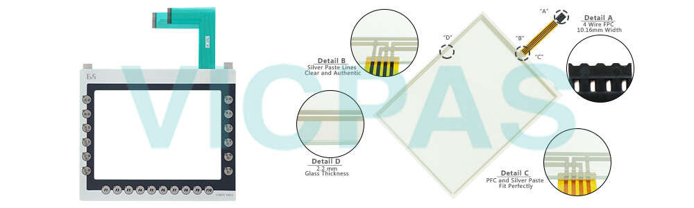 Power Panel 400 4PP480.1043-75 Touch Screen Panel Keypad Membrane