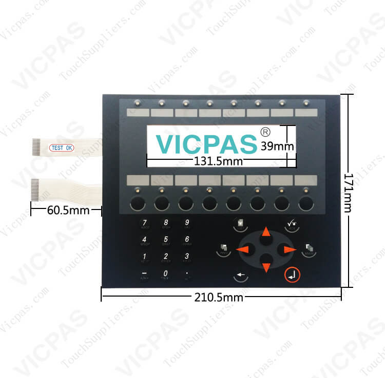 EBeijer E300 Operator Panel Membrane Keyboard Repair Replacement