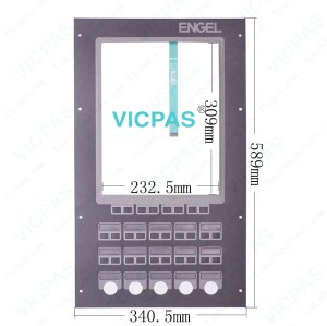 PP400 4PP480.1505-K02 B&R Membrane Keypad Touch Screen