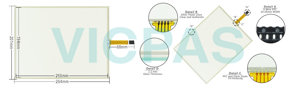 Power Panel 500 5PP520.1214-K01 Touch Screen Panel