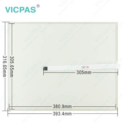 B&R 5AP92D.1906-00 Touch Digitizer Glass