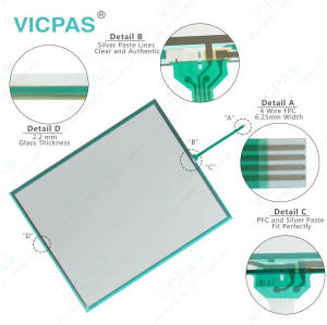 Touch screen for TP3377S1 touch panel membrane touch sensor glass replacement repair