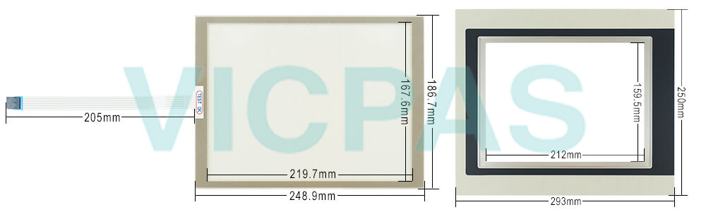 Power Panel 100 4PP120.1043-K06 Protective Film Touchscreen Glass